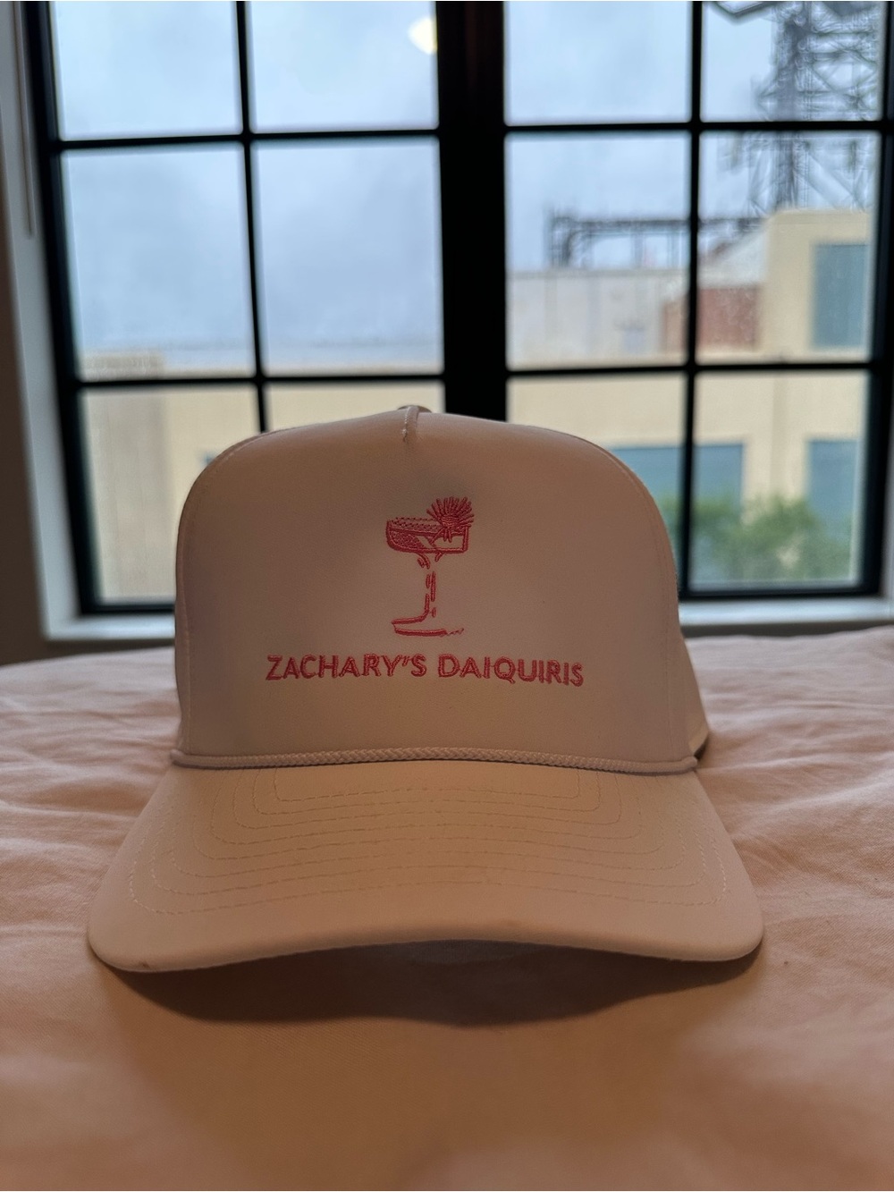 Zachary's Daiquiris White Logo Trucker Hat